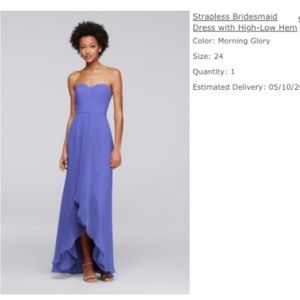 Strapless High-low